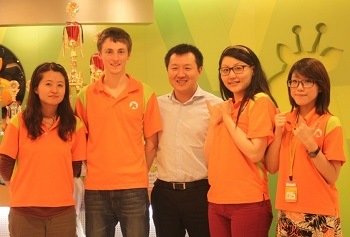 James with coteachers 350