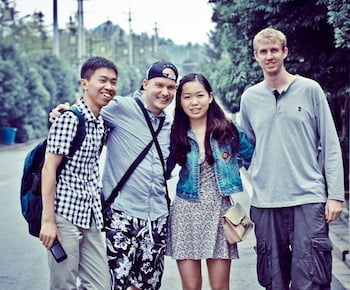 Luke at English First Chongqing 2